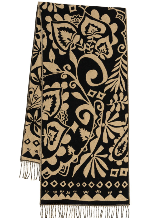 ECHO Park Paisley Jacquard Scarf EC0875