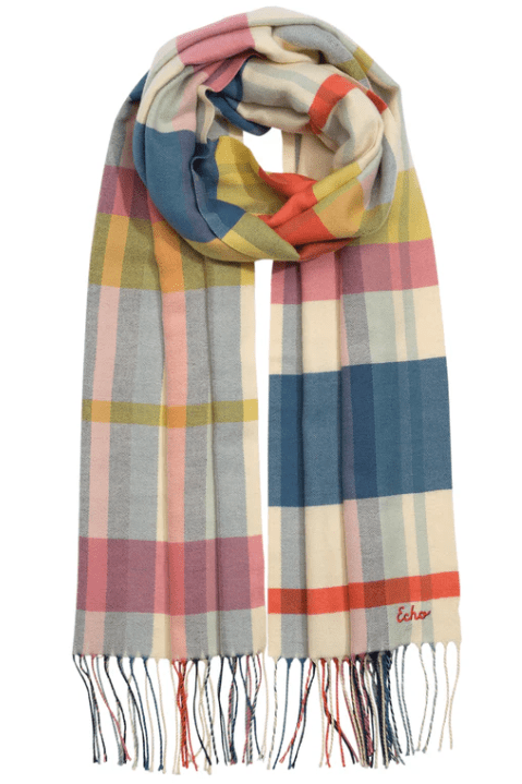 ECHO Central Park Plaid Scarf EC0871