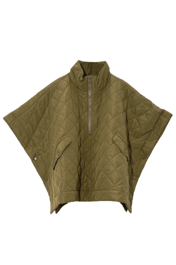 ECHO Quilted Poncho E00440