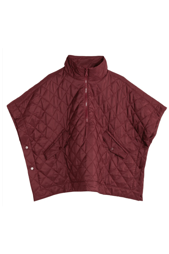 ECHO Quilted Poncho E00440