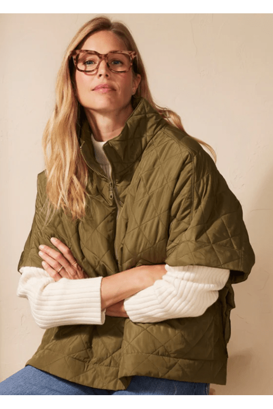 ECHO Quilted Poncho E00440