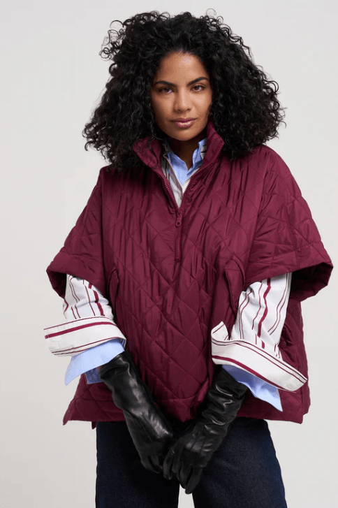 ECHO Quilted Poncho E00440
