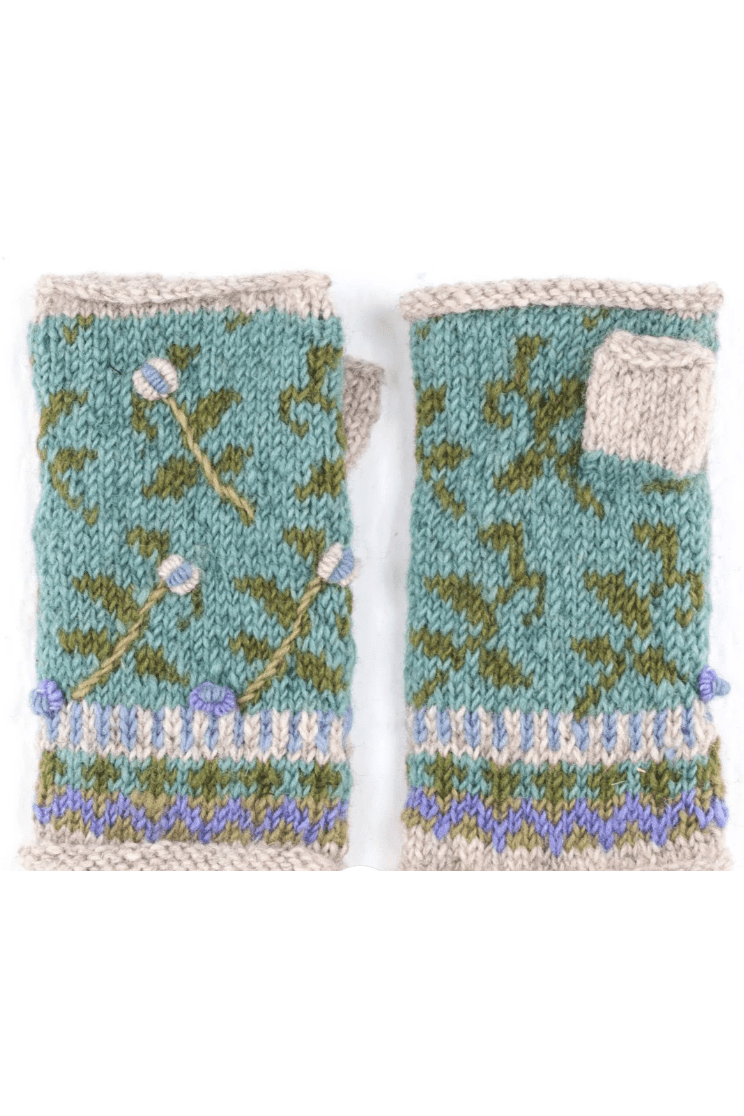 LOST HORIZONS Verbier Wool Knit Handwarmers