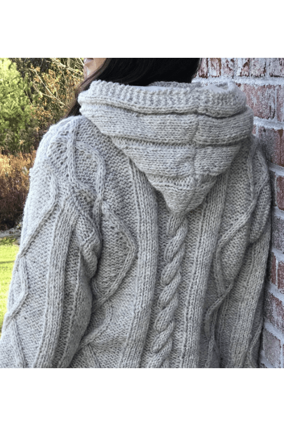 LOST HORIZONS Shannon Wool Knit Coat
