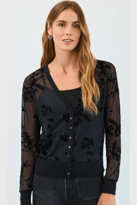 FDJ 2 Piece Mesh Cardi Set 1062226