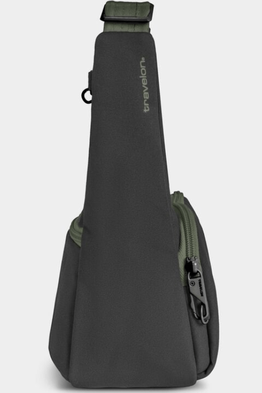 TRAVELON 43671 The Voyages Anti-theft East/West Crossbody