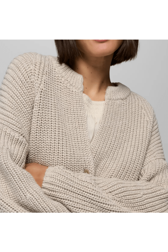 PRANA 2141651 Sunday River Short Cardigan