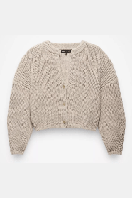 PRANA 2141651 Sunday River Short Cardigan