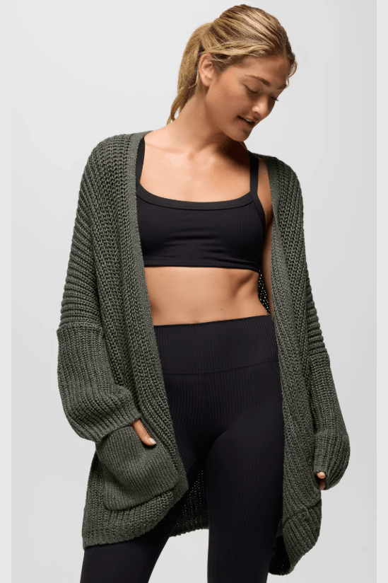 PRANA 2127281 Sunday River Long Cardigan