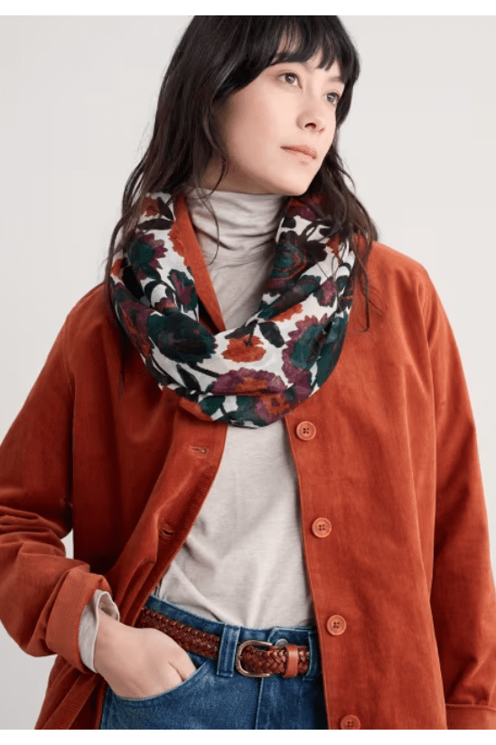 SEA SALT Pretty Circle Scarf AW251395L3