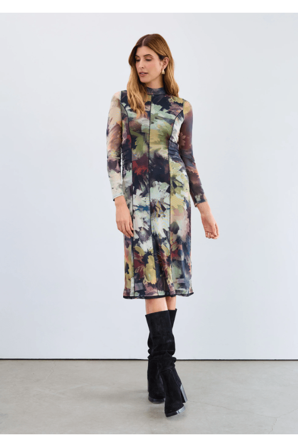 FDJ MELANIE Mesh Midi Dress 7920603