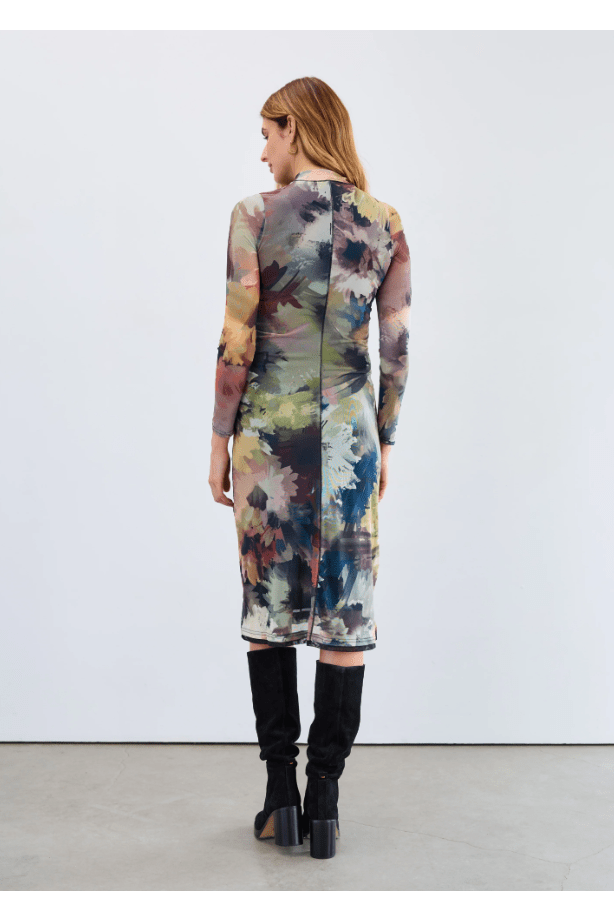 FDJ MELANIE Mesh Midi Dress 7920603