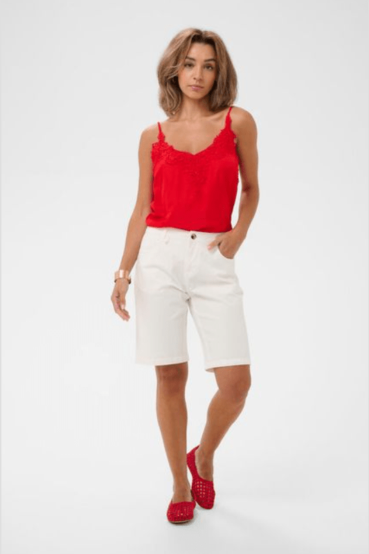 CREAM Berta Twill Shorts - Coco Fit