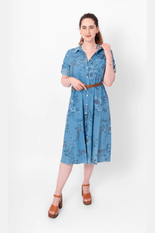 ME & GEE 10-A7243-N11 Shirt Dress