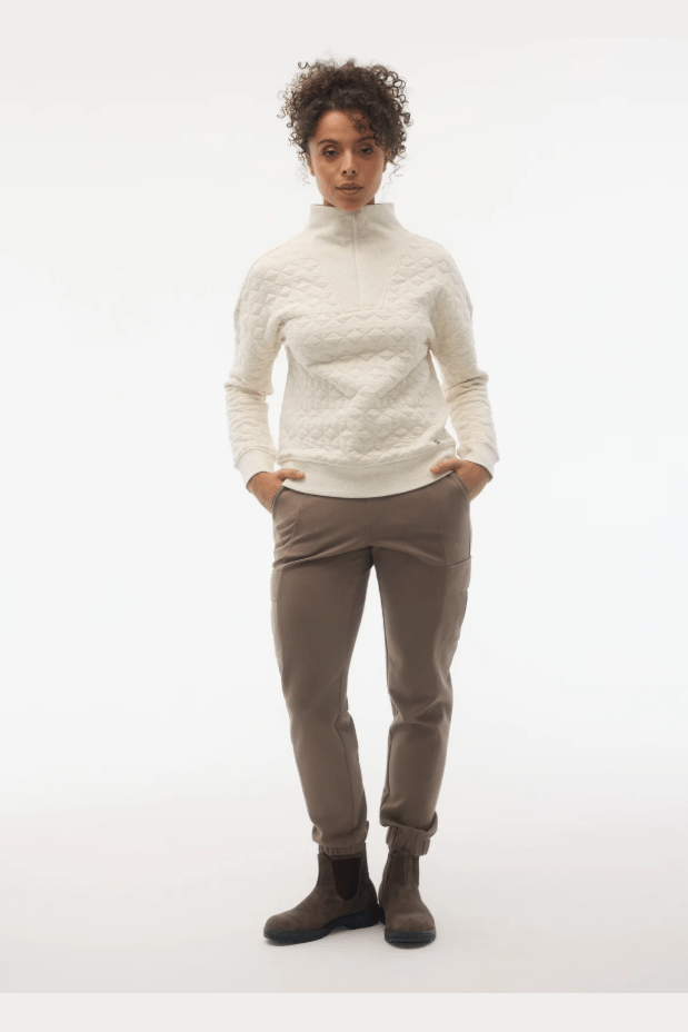 FIG Astrid Zip Neck Sweatshirt
