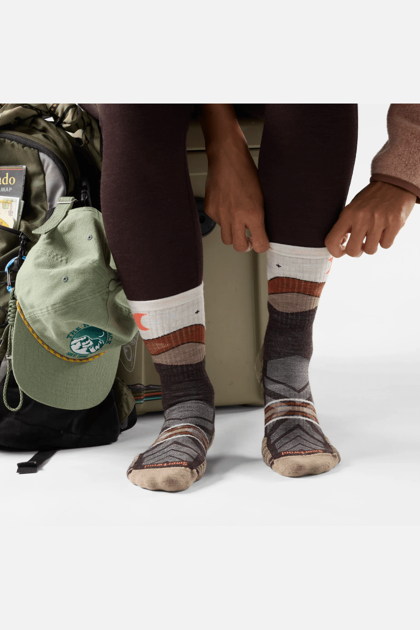 SMARTWOOL Women's Hike Targeted Cushion Lunar Trek Crew Socks