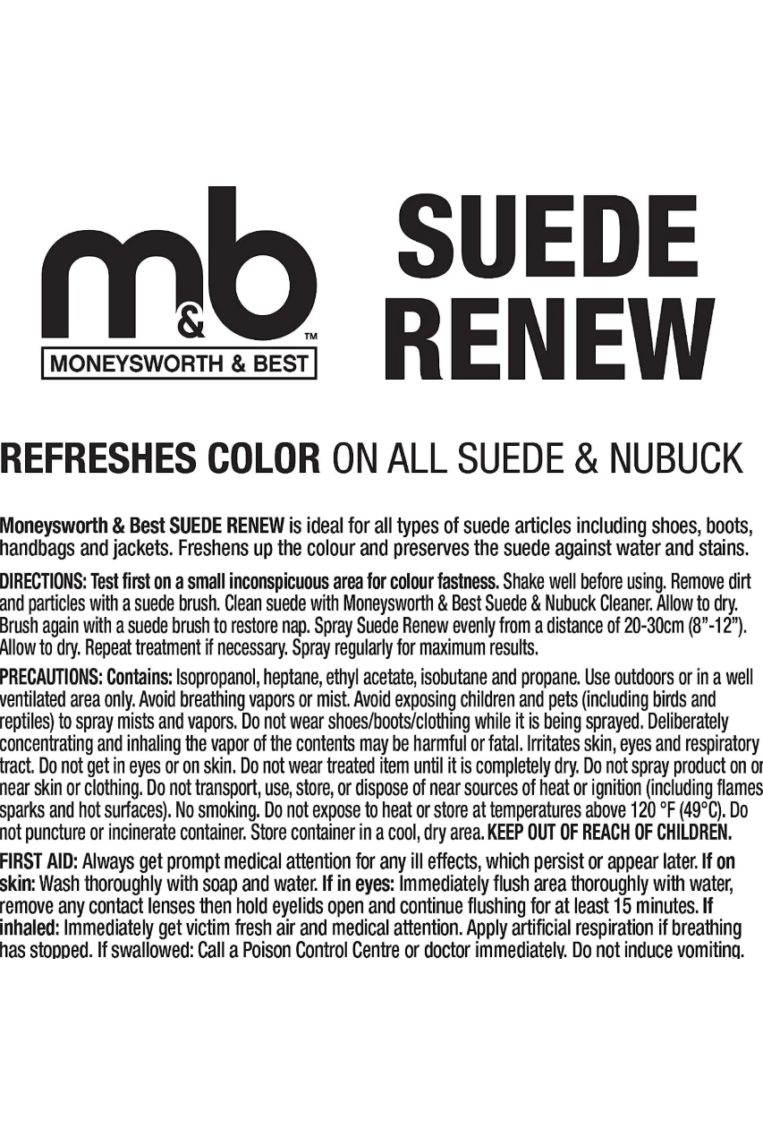 MONEYSWORTH & BEST Suede Renew
