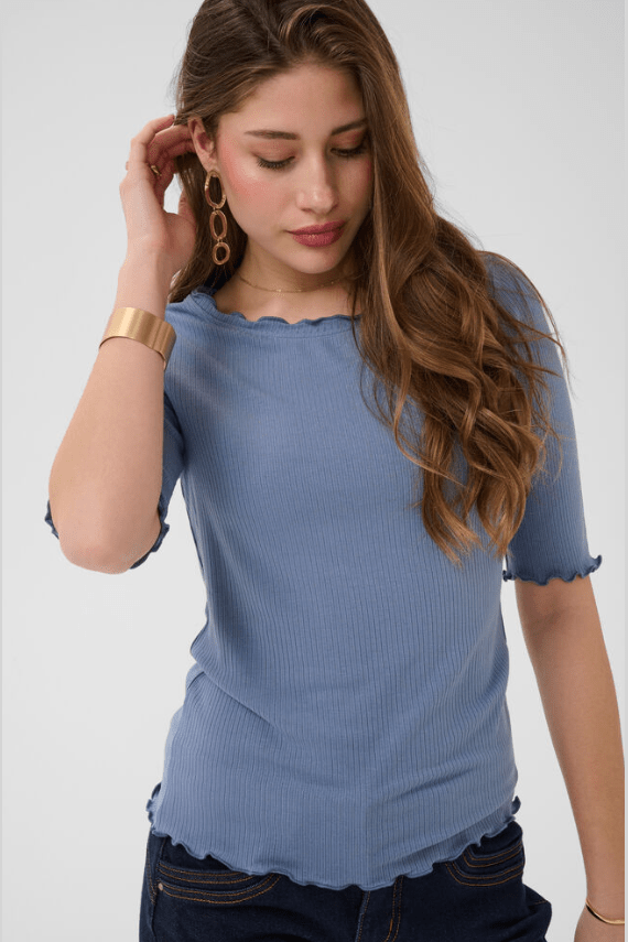 CREAM Ribba Short Sleeve Blouse