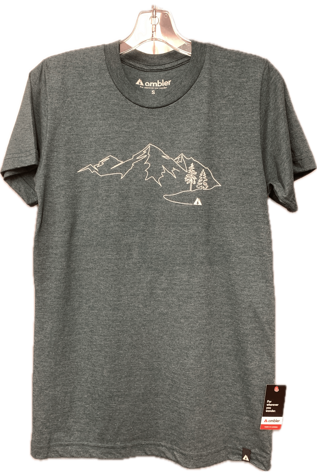 AMBLER Unisex Tee - Single Track
