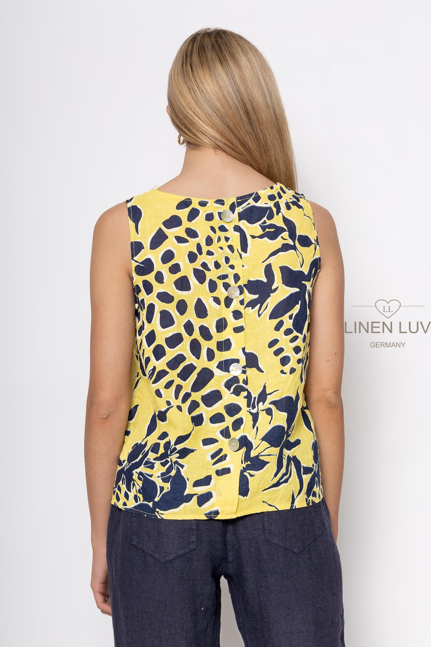 LINEN LUV French Linen Tank Top TP1486
