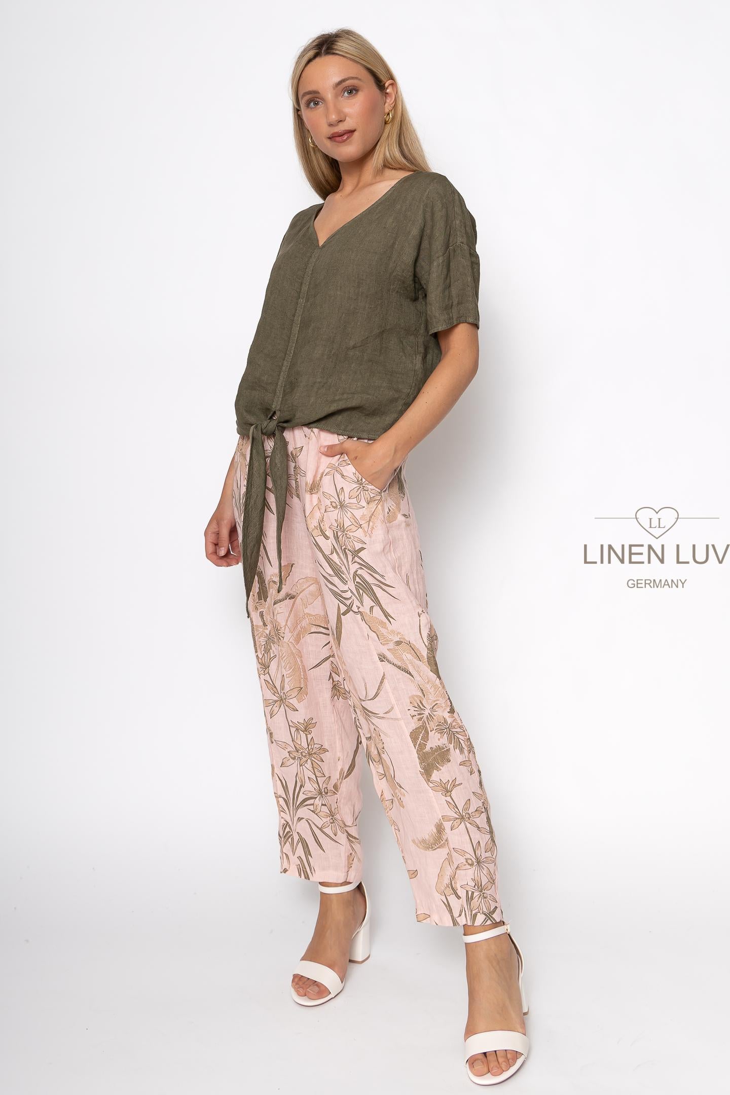 LINEN LUV French Linen Blouse TP1507