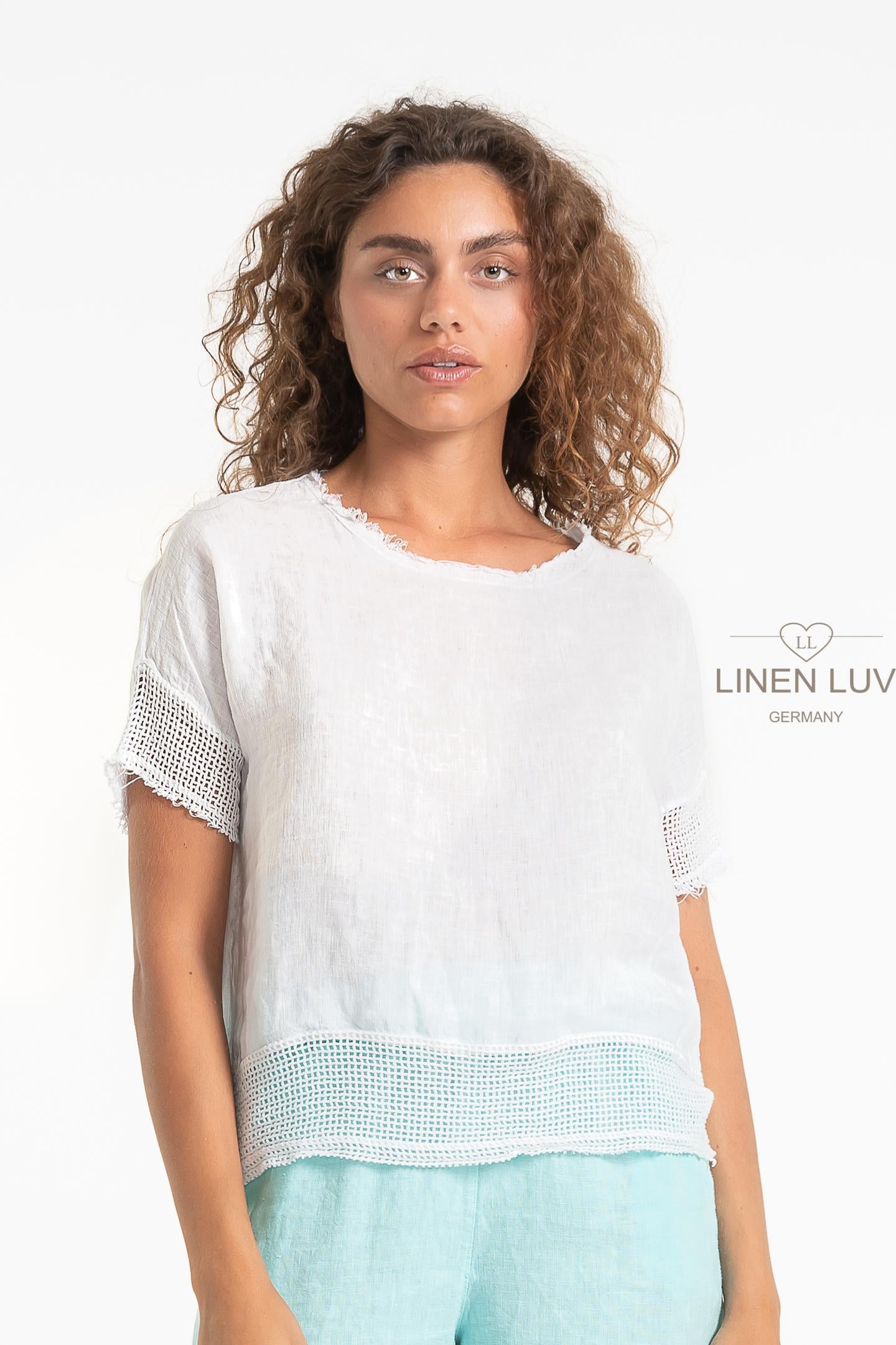 LINEN LUV French Linen Blouse TP1524