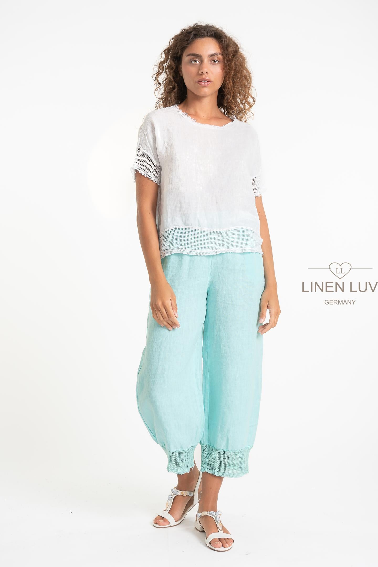 LINEN LUV French Linen Blouse TP1524