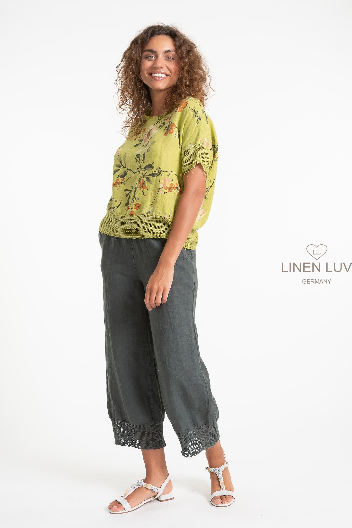 LINEN LUV French Linen Blouse TP1524