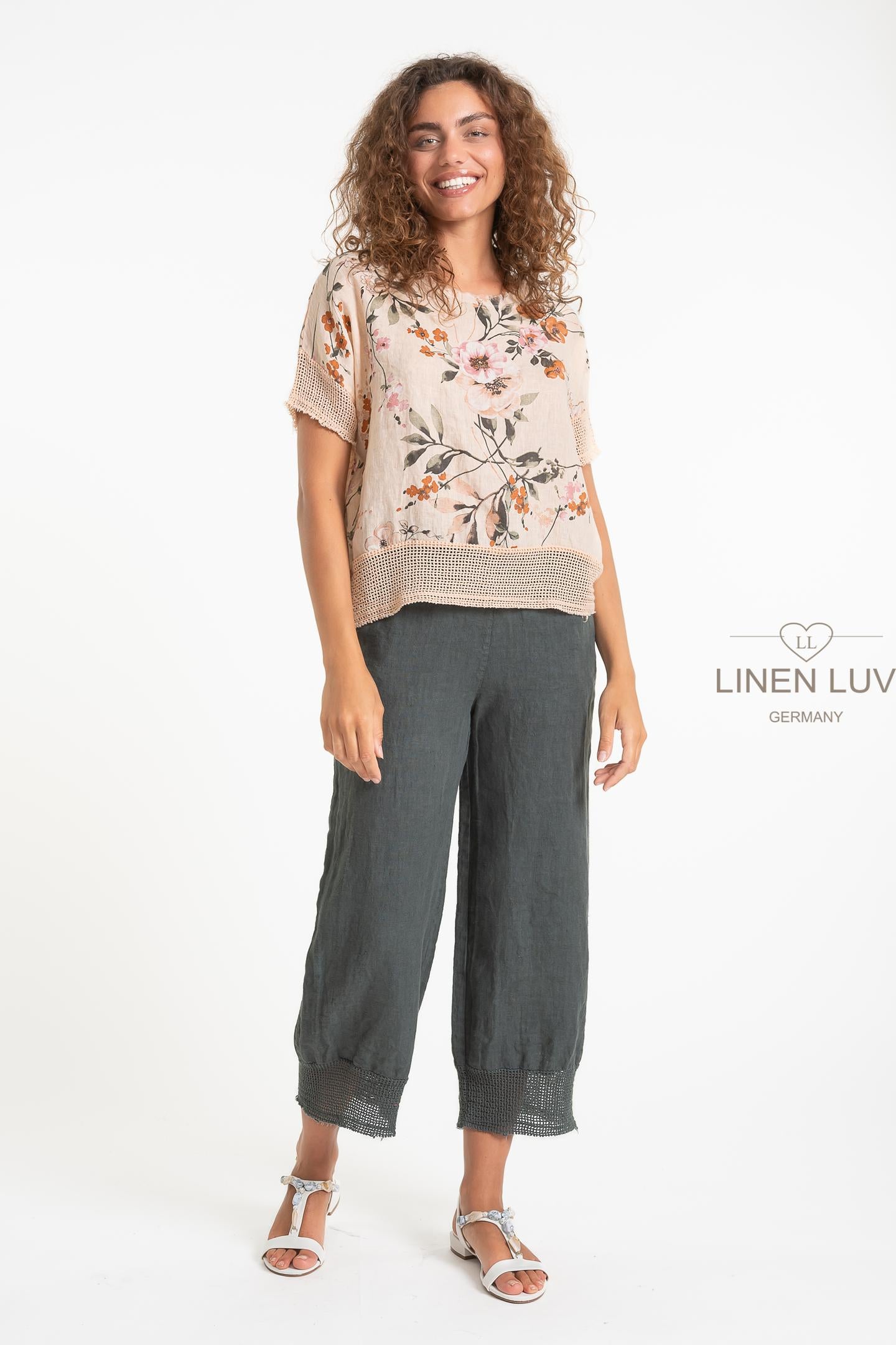 LINEN LUV French Linen Blouse TP1524