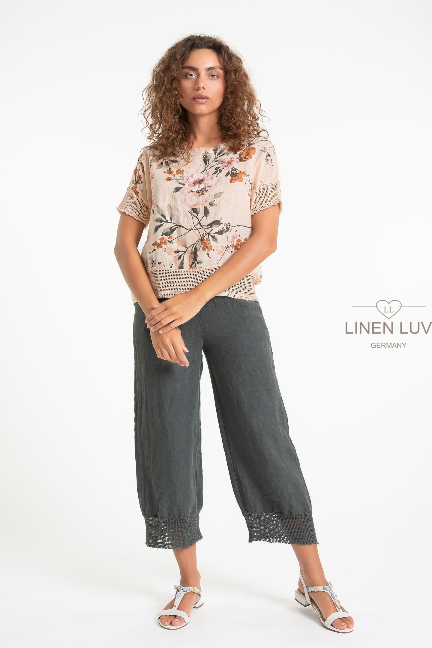 LINEN LUV French Linen Blouse TP1524