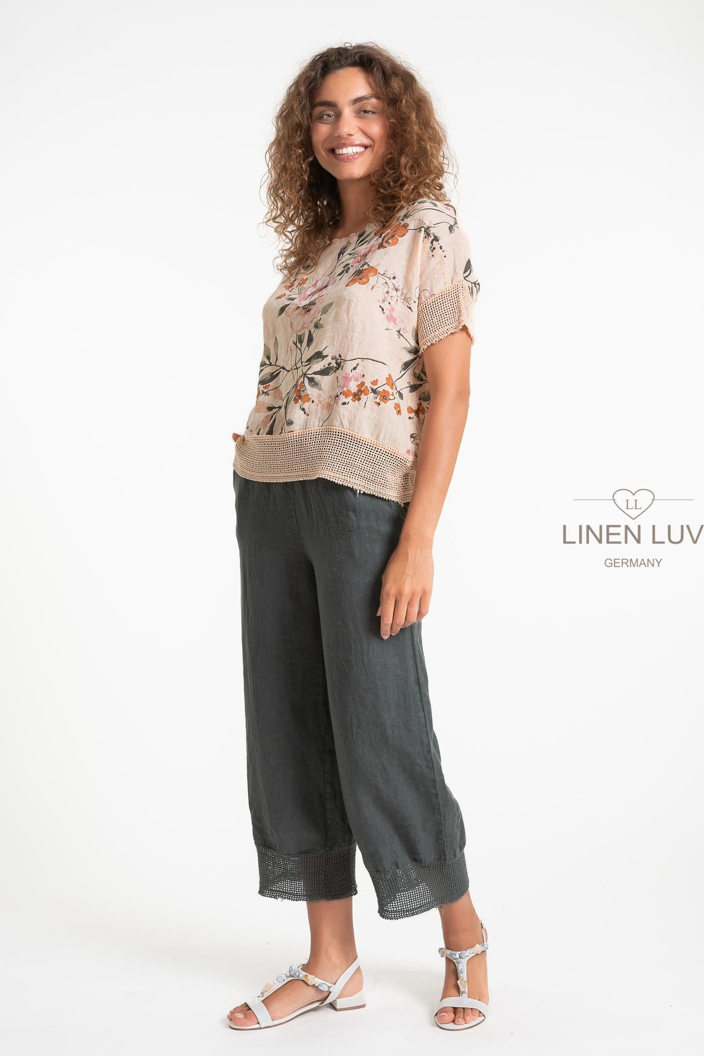 LINEN LUV French Linen Blouse TP1524