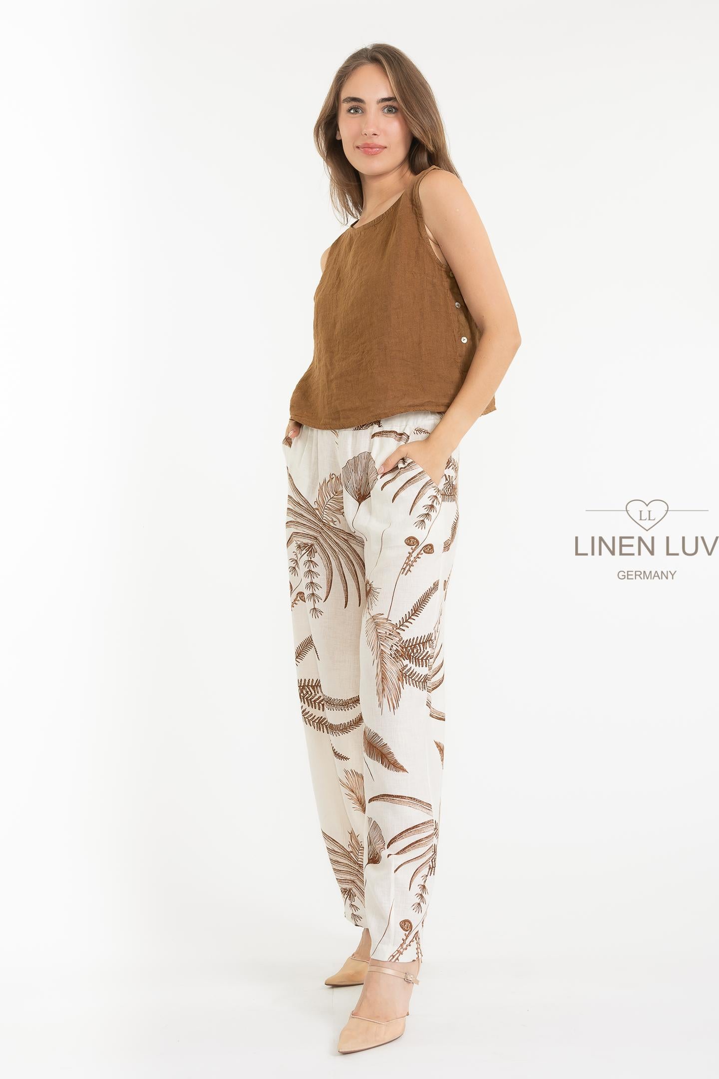 LINEN LUV French Linen Tank Top TP1629