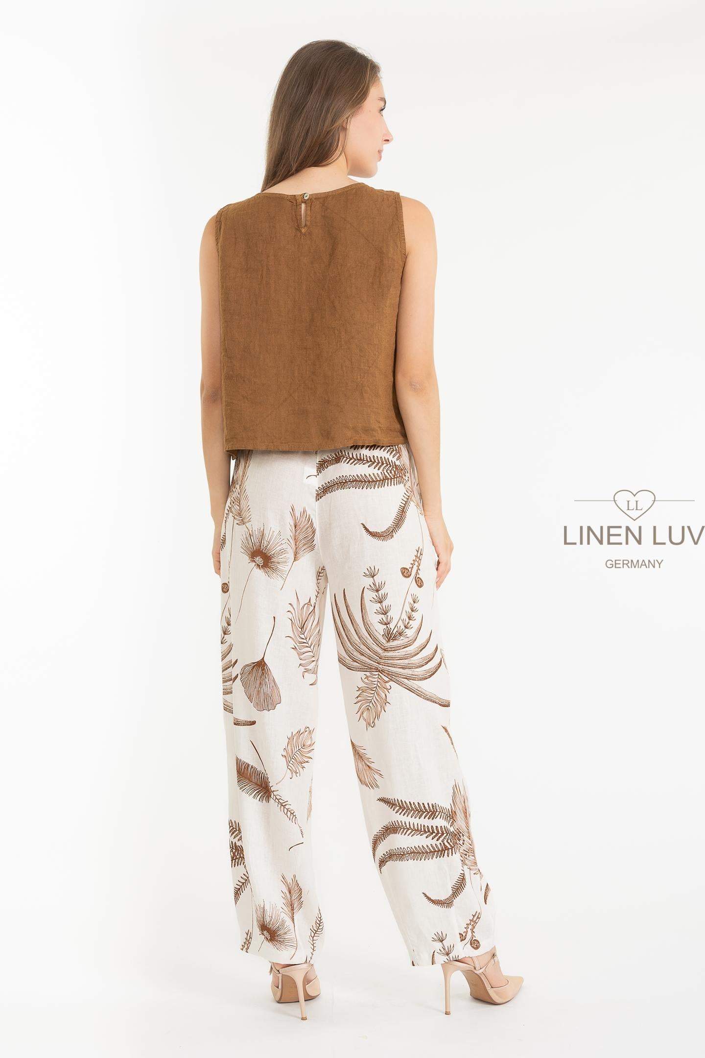 LINEN LUV French Linen Tank Top TP1629
