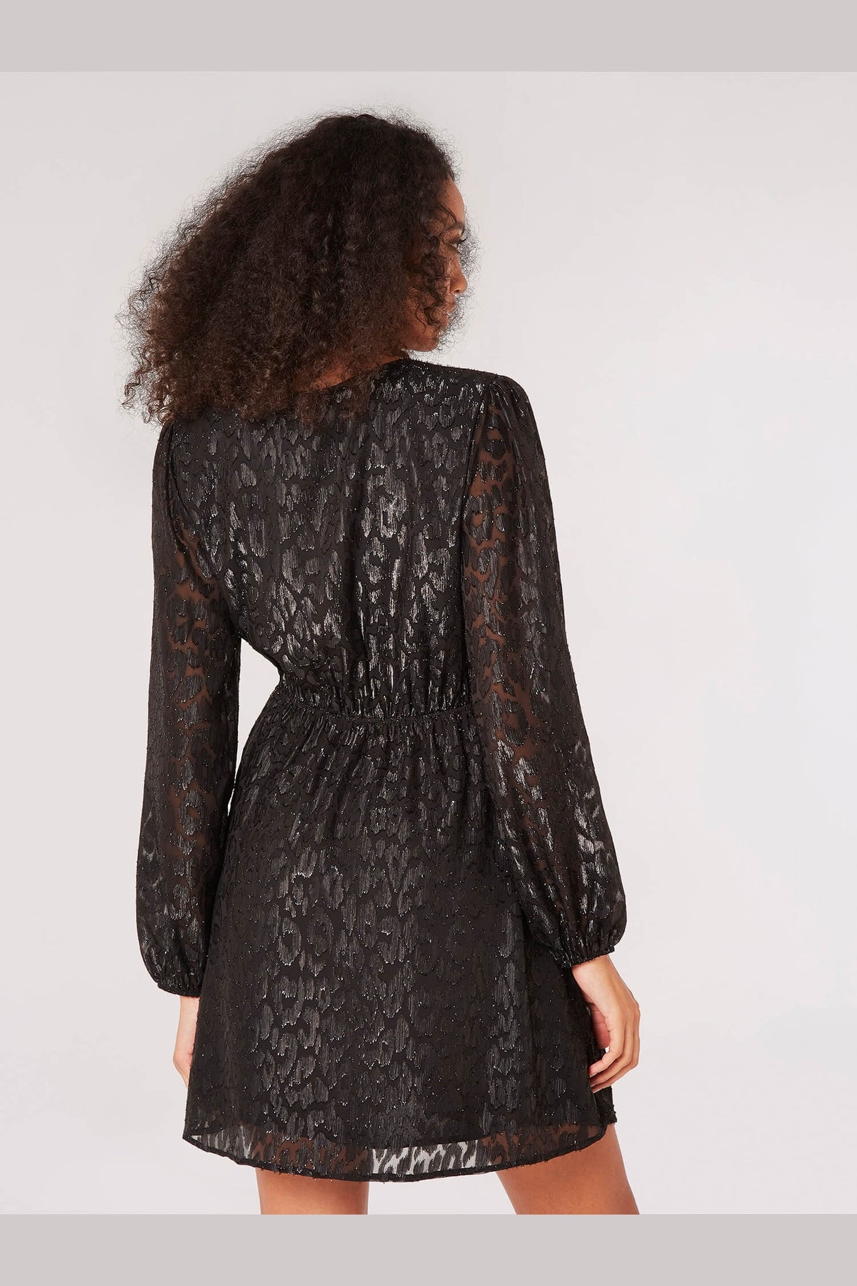 APRICOT Chevron Jacquard Wrap Dress883796 *FINAL SALE*