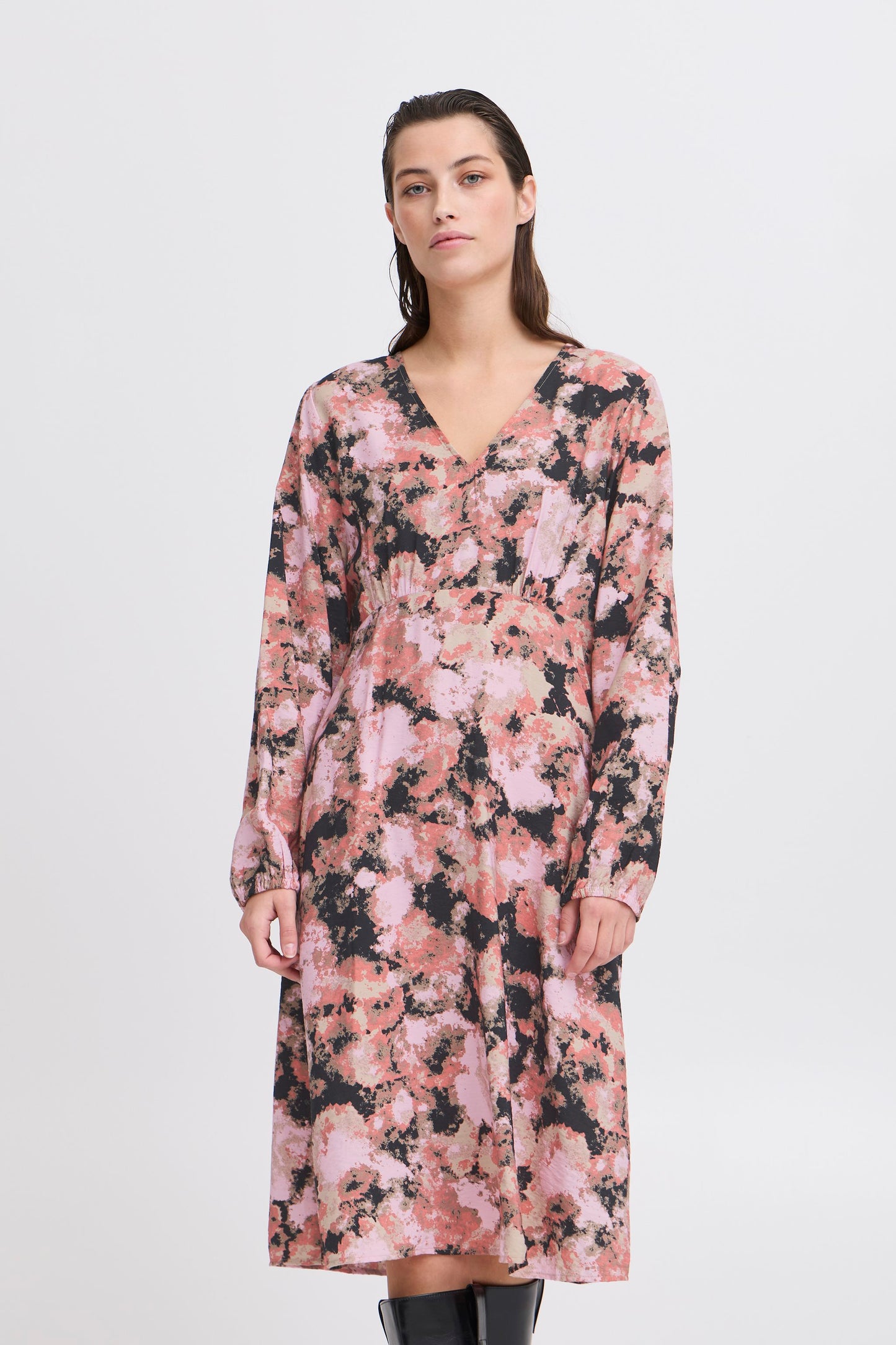 B.YOUNG Ibine V neck Dress 20816215