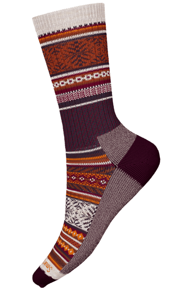 SMARTWOOL Everyday Cozy Fair Isle Sweater Crew Socks
