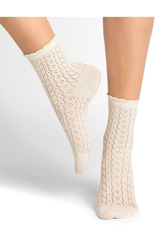 BLEUFORET Boho Openwork Socks 6399