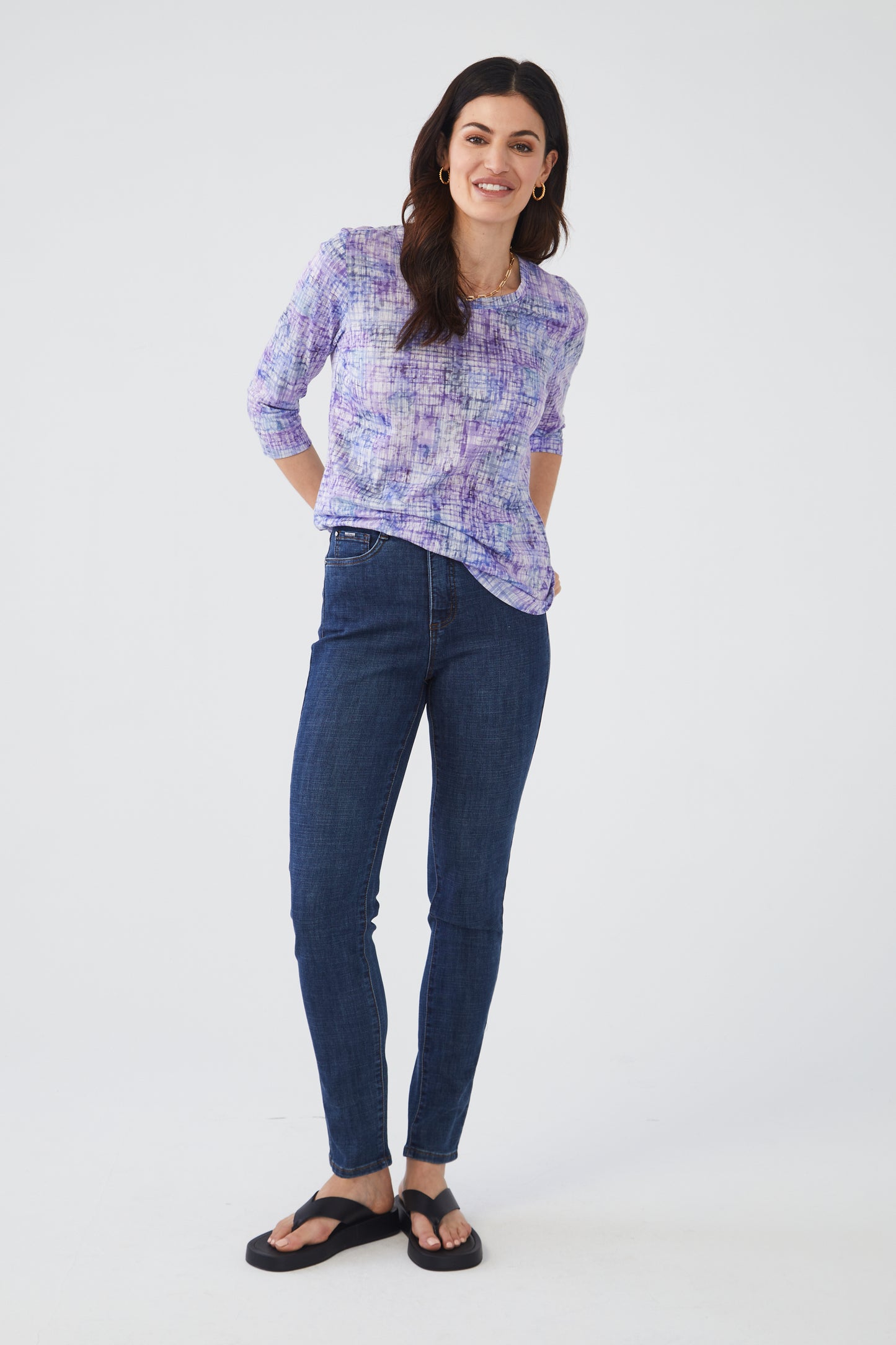 FDJ Suzanne Slim Straight Leg Dark Blue 6847809 *Finale Sale*