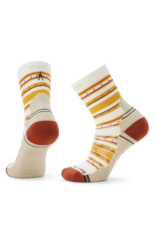 SMARTWOOL Women's Hike Light Cushion Stitch Stripe Mid Crew Socks