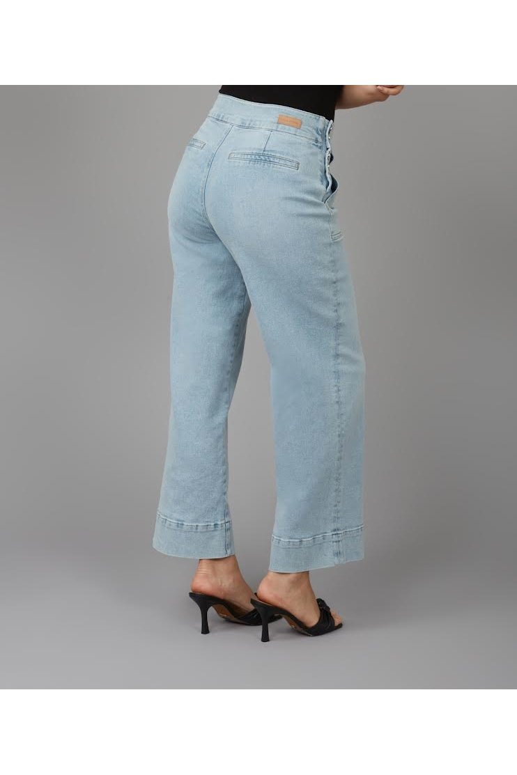 LOLA JEANS Colette High Rise Wide Leg Jeans