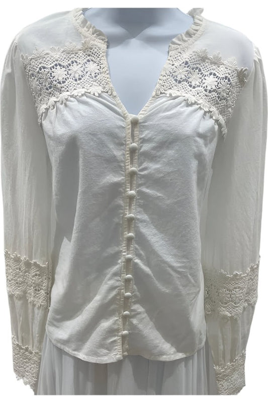 CREAM Elfa Lace Shirt 10613442