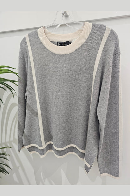 ETERNELLE Sweater Top 25230