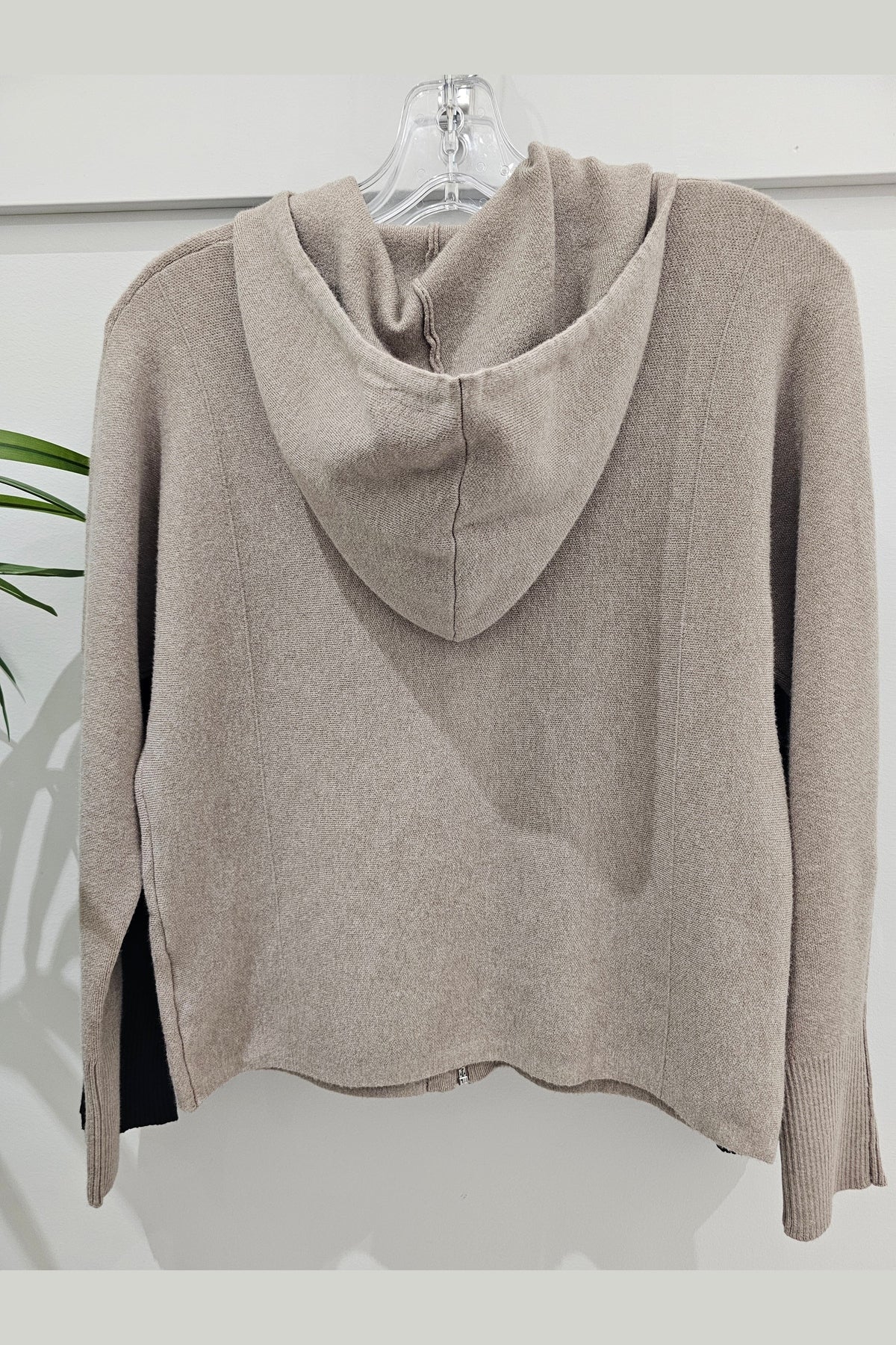 ETERNELLE Full Zip Sweater w/Hood 25105