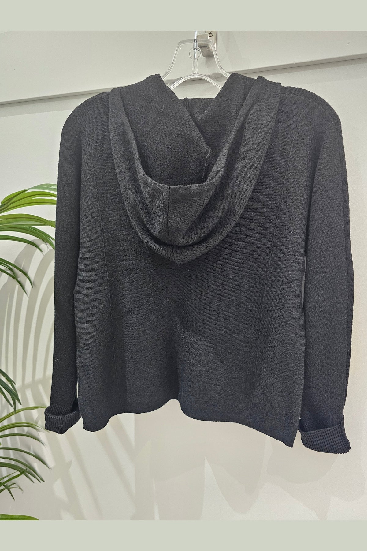 ETERNELLE Full Zip Sweater w/Hood 25105