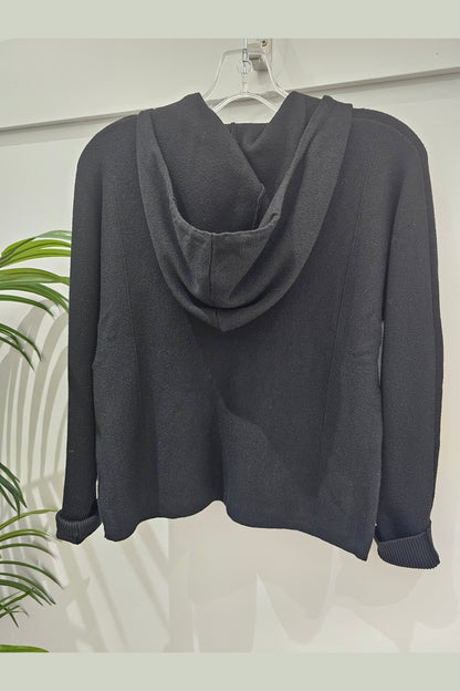 ETERNELLE Full Zip Sweater w/Hood 25105