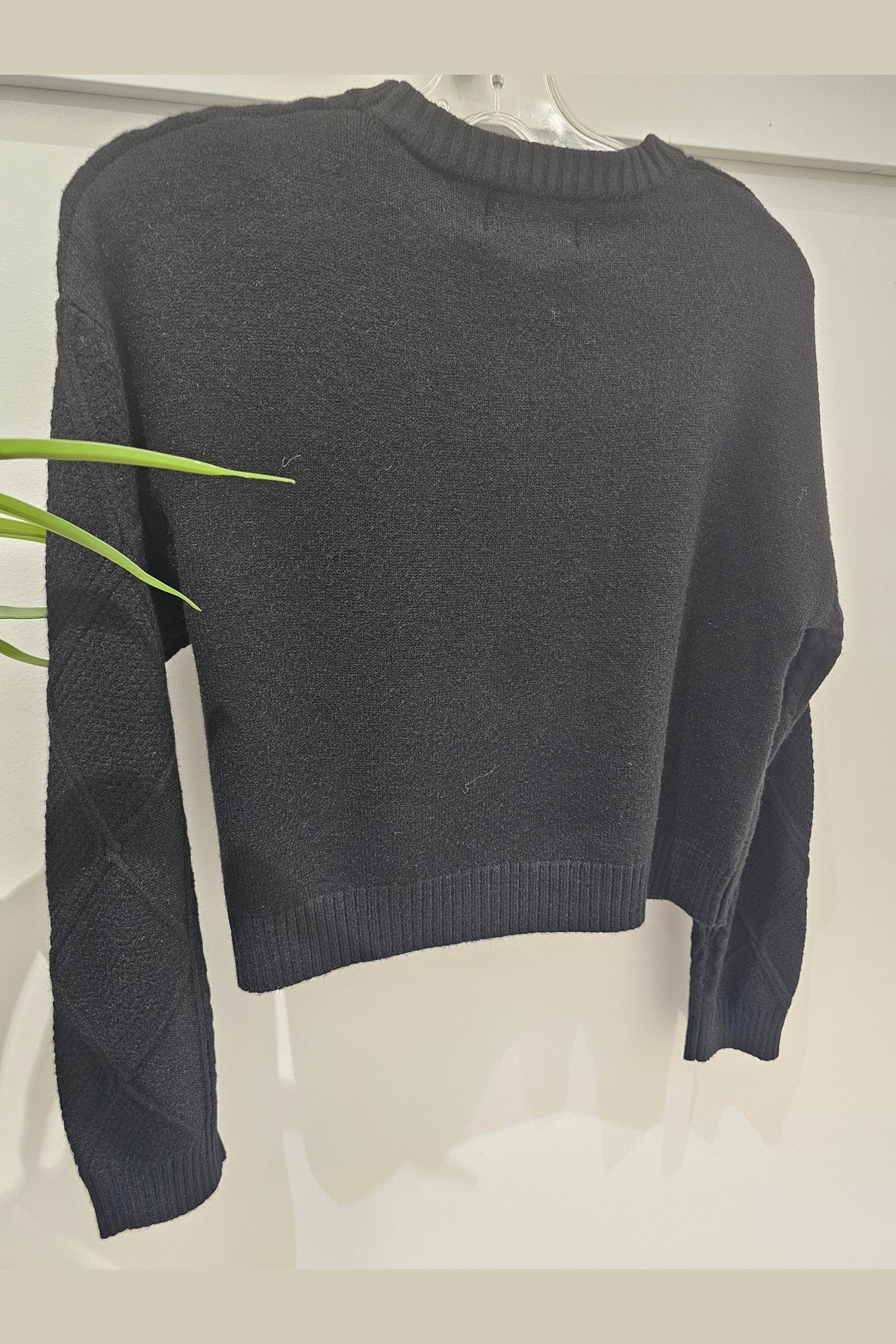 ETERNELLE Cable Knit Sweater L/S 25258