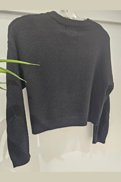 ETERNELLE Cable Knit Sweater L/S 25258