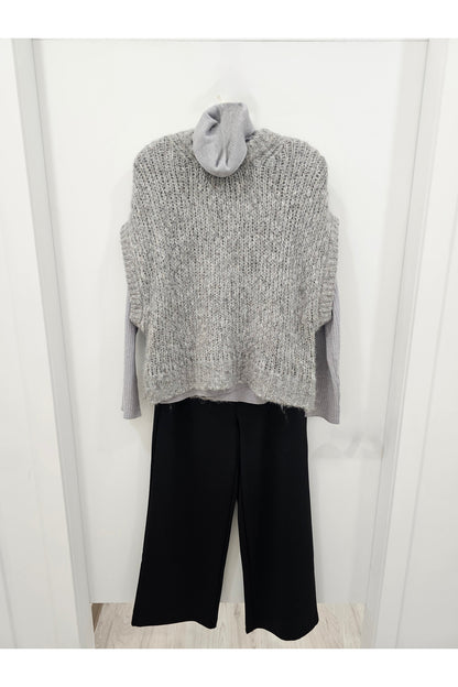 B.YOUNG Rizetta Wide Pant Cropped 20815029