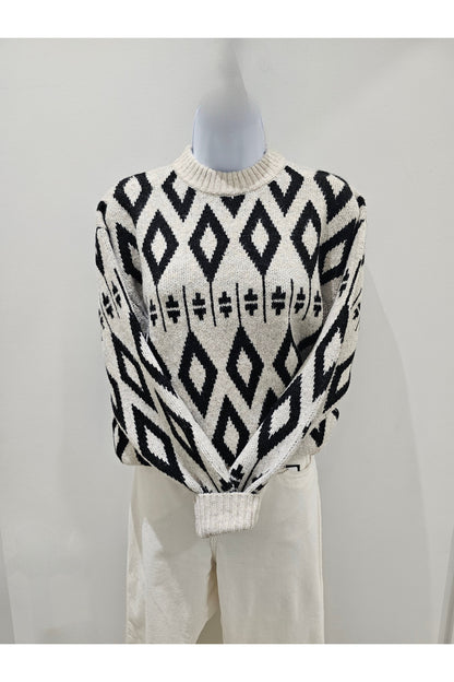 B.YOUNG Mirko Jacquard Jumper 20818114