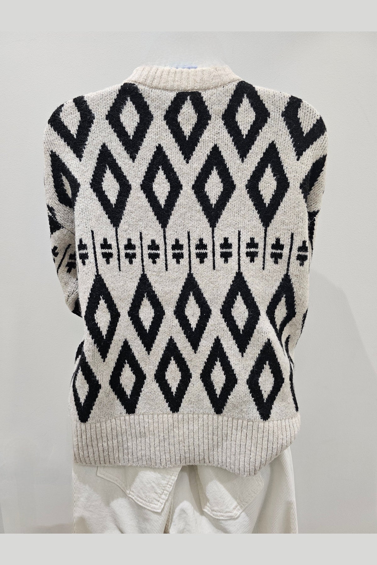 B.YOUNG Mirko Jacquard Jumper 20818114